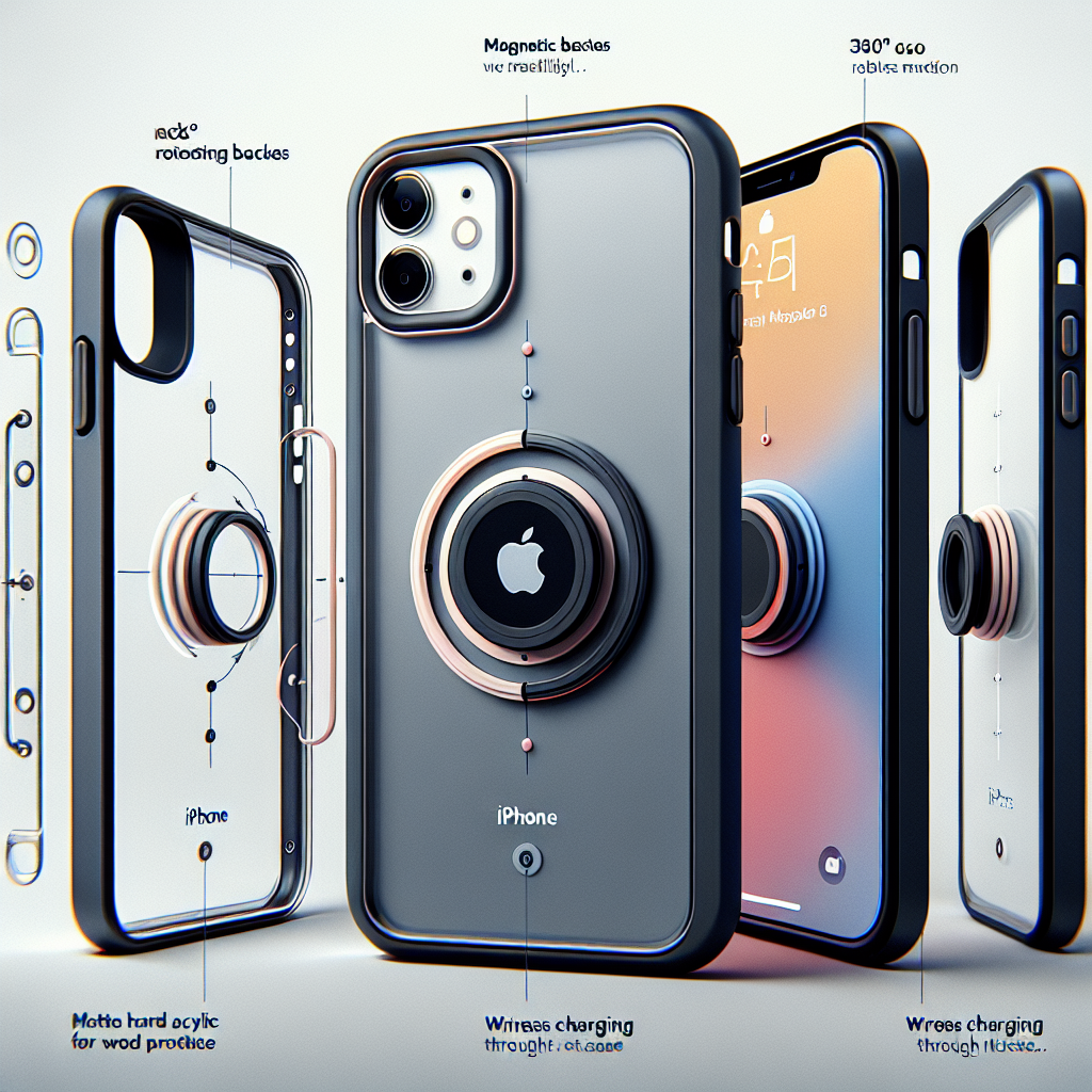 magnetic phone case iPhone 17