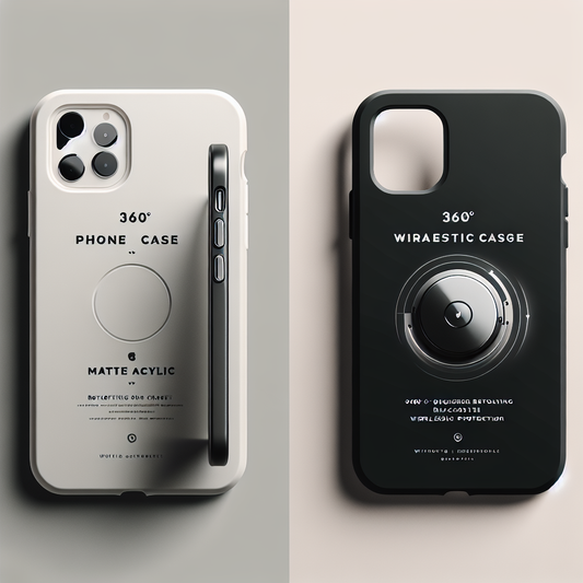 Matte acrylic phone case iPhone