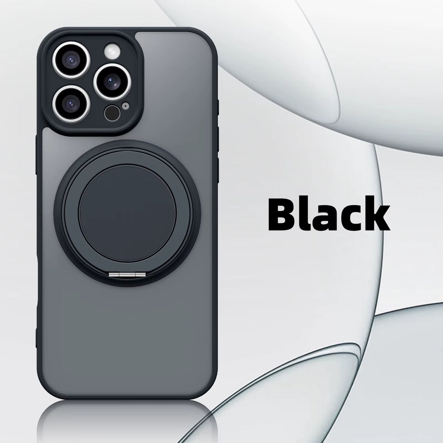 Magnetic Ring Holder Silicone Stand Phone Case for Iphone 15 14 16 plus 11 12 13 16 Pro Max for Magsafe Bumper Soft Back Cover
