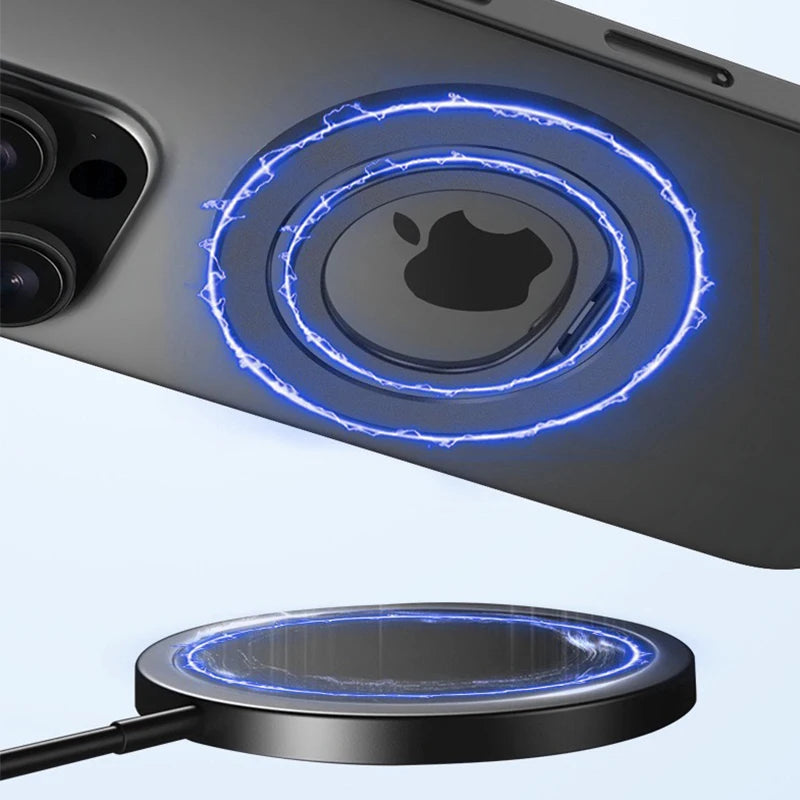 Magnetic Ring Holder for Iphone 15 16 14 13 12 Magnet Wall Phone Holder Magnetic Car Phone Stand for Magsafe Case Ipad Tablet