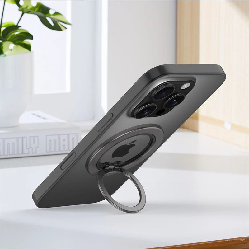 Magnetic Ring Holder for Iphone 15 16 14 13 12 Magnet Wall Phone Holder Magnetic Car Phone Stand for Magsafe Case Ipad Tablet