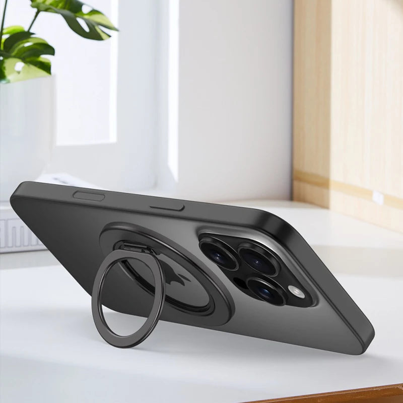 Magnetic Ring Holder for Iphone 15 16 14 13 12 Magnet Wall Phone Holder Magnetic Car Phone Stand for Magsafe Case Ipad Tablet