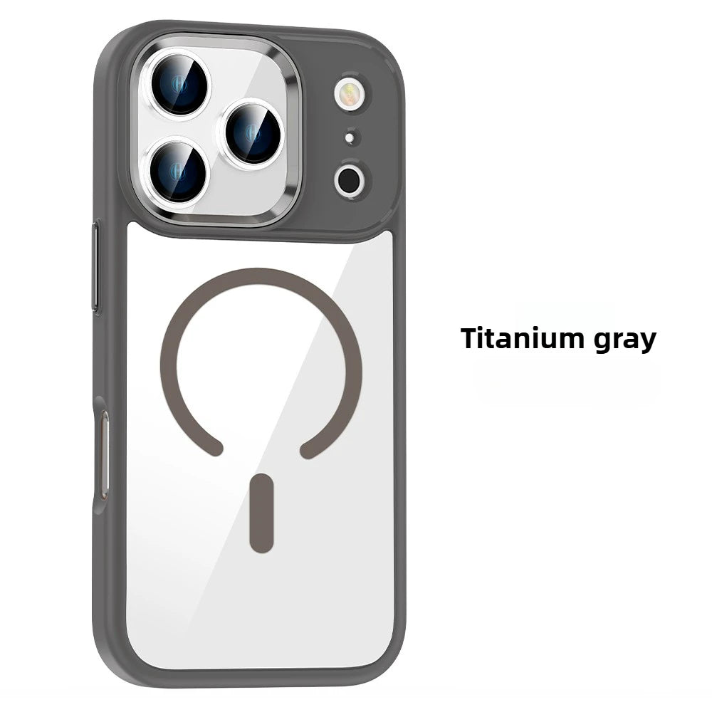 Revolutionary Transparent Shockproof MagSafe Phone Case for iPhone 17 Series - Ultimate Protection with Magnetic Wireless Charging and Built-in Metal Stand