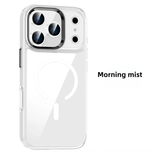 Revolutionary Transparent Shockproof MagSafe Phone Case for iPhone 17 Series - Ultimate Protection with Magnetic Wireless Charging and Built-in Metal Stand