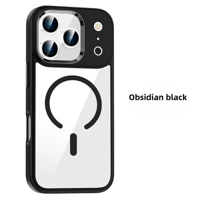 Revolutionary Transparent Shockproof MagSafe Phone Case for iPhone 17 Series - Ultimate Protection with Magnetic Wireless Charging and Built-in Metal Stand