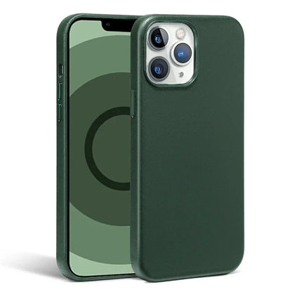 Luxury Leather Animation for Magsafe Magnetic Wireless Charging Case for Iphone 16 15 14 13 Pro Max Mini plus Shockproof Cover