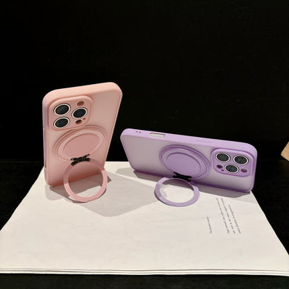 Magnetic Ring Holder Silicone Stand Phone Case for Iphone 15 14 16 plus 11 12 13 16 Pro Max for Magsafe Bumper Soft Back Cover